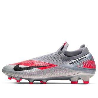 Nike Phantom Vision 2 Elite DF FG Metallic Grey Crimson CD4161-906