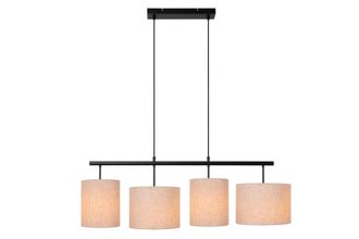 Netlighting Lucide MAYA Pendant light 4xE27 Cream