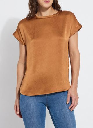 Lyss&eacute; Miri Cap Sleeve Top