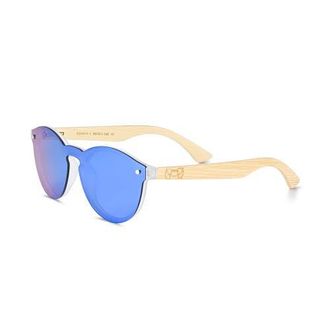 Earth Wood Earth 611 Polarized Sunglasses in Bamboo/green at Nordstrom