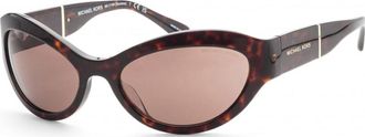 Michael Kors Womens MK2198-300673-59 MK2198 59 300673 Burano Sunglasses - Brown - One Size