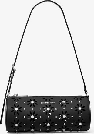 Michael Kors Izzy Small Pebbled Leather Barrel Pochette