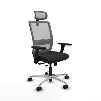 Piqueras y Crespo Silla De Oficina Piqueras Y Crespo Haches Negro Espuma Inyectada
