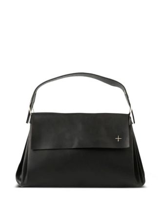 Ma+ small Accordion shoulder bag - unisex - Calf Leather - One Size - Black