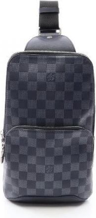 Louis Vuitton Pre-owned Avenue Damier Infini Sling Bag - - Pre-owned - Uomo - Blu - ONE SIZE