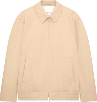 Lardini Shirt Jacket - Heren - Zomerjassen - Beige - 2XL - Katoen - Jassen