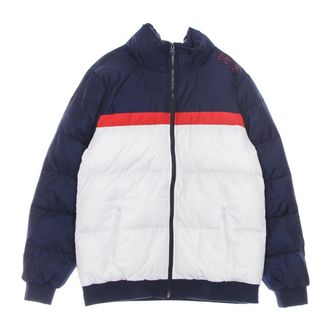 Fila Heren Donsjack Wit/Zwart/Rood - Heren - Gewatteerde jassen - Blauw - XL - Polyester - Jassen