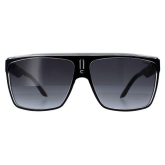 Carrera Shield Black White Grey Gradient 22 Sunglasses