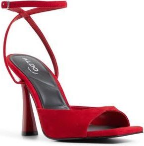 Aldo Valentyna Ankle Strap Sandal in Medium Red at Nordstrom Rack, Size 6.5