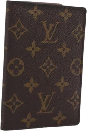 Louis Vuitton Pre-owned Porta Passaporto - - Pre-owned - Donna - Marrone - ONE SIZE