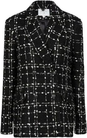 Dante6 Jassen, Dames, Zwart, S, Katoen, Boucl&eacute; Blazer