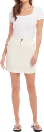 Fifteen Twenty Brynne Skirt In Natural