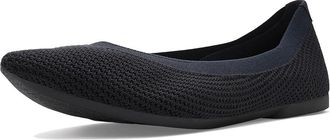 Allbirds Breezer Point Womens Shoes Natural Black/Natural Black Sole : 10.5 B - Medium, Polyester