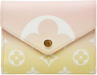 Louis Vuitton Pre-owned Wallets, female, Pink, Size: ONE SIZE Pre-owned Monogram By The Pool Portefeuille Victorine wallet