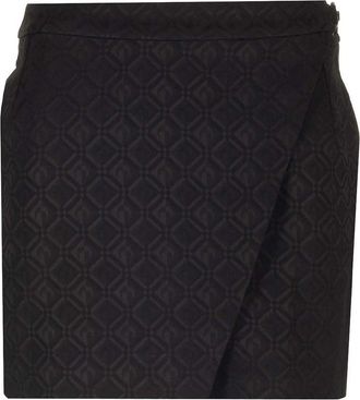 Marine Serre Moon Diamant Mini Skirt