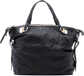 Gucci Pre-owned Gucci Large Leather Bamboo Bar Tote Ladies 232927 002123