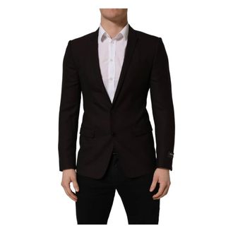 Dolce & Gabbana Blazers, male, Black, Size: S Gorgeous Blazer