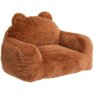 Atmosphera Sill&oacute;n Comprimido Muzi Mini Ourson Marr&oacute;n 60x52x65 Cm - Atmosphera Cr&eacute;ateur DInt&eacute;rieur
