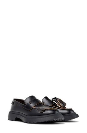 Camper Walden Twins Mismatch Loafer in Black at Nordstrom, Size 37