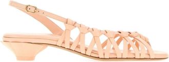 Chlo&eacute; Orange Estra Sandals