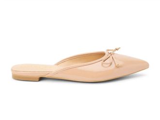 Matisse Footwear Womens Reggie Flat Slide Mule In Nude