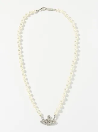 Vivienne Westwood Womens Mini bas relief necklace