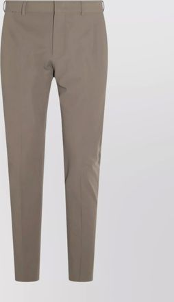 Pantaloni Torino straight leg trousers with back pockets and belt loops