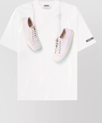 Moschino cotton printed t-shirt