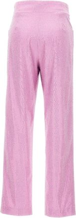 Giuseppe Di Morabito Crystal-Embellished Trousers - pink