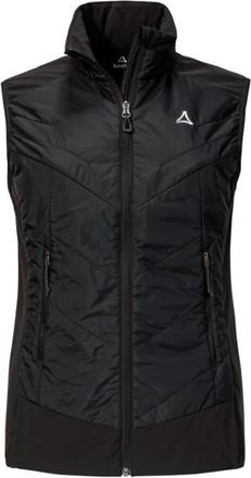 Schöffel Hybrid Vest Style Blaueis Kunstfasergilet für Damen | schwarz