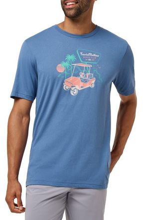 Travis Mathew Bellhop Graphic T-Shirt in Blue Horizon at Nordstrom, Size Small