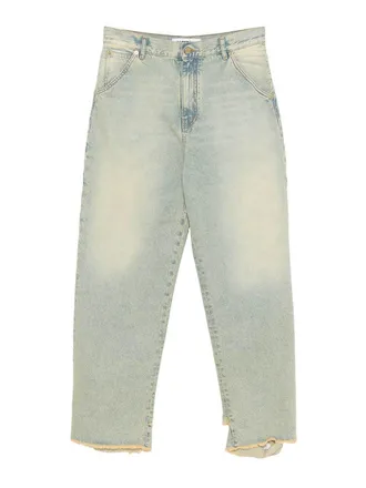 Darkpark Lisa belt-adorned loose-fit jeans