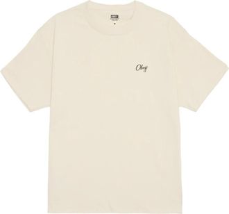 Obey T-shirt - Heren - T-shirts - Beige - S - Katoen - Tops