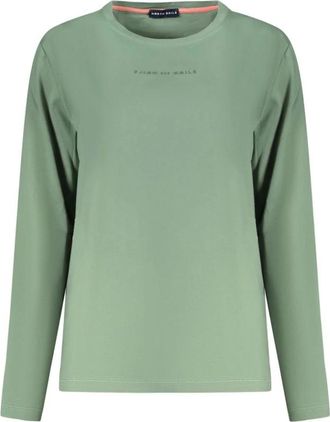 North Sails Truien & Vesten, Dames, Groen, XS, Katoen, T-shirt met lange mouwen