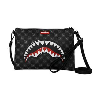 Sprayground Sharks in Paris Pouch - Bags - unisex - Gris - ONE SIZE