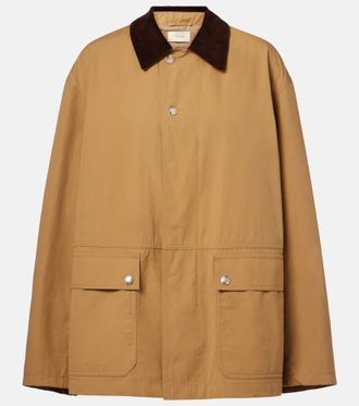 The Row Frank cotton gabardine jacket