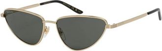 Gucci Cat-eye Zonnebril - Dames - Zonnebrillen - Geel - 57 MM - Accessoires