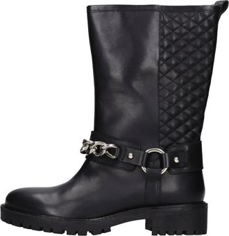 Geox Laarzen Zwart - Dames - Hoge Laarzen - Zwart - 38 EU - Schoenen