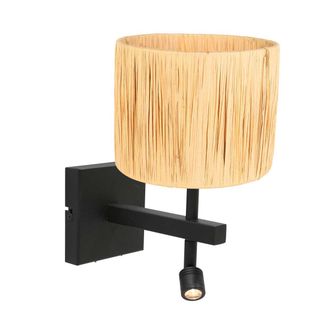 Steinhauer Aplique De Pared - Stang - Negro - Lino Metal - - Steinhauer