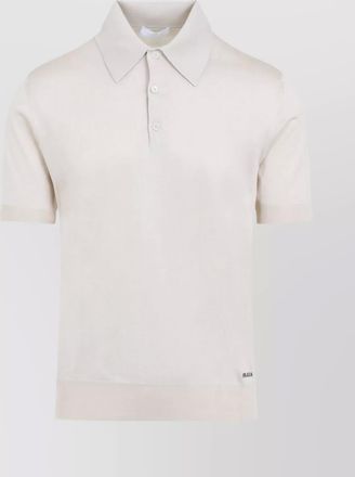 Prada silk polo shirt short sleeves