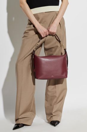 Furla Tonie Medium Bag, Womens, Burgundy