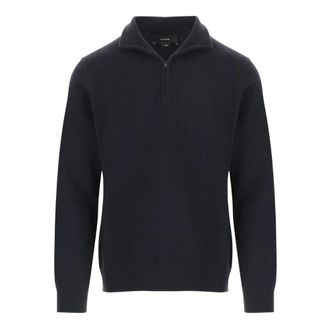 Vince Truien & Vesten, Heren, Blauw, L, Kasjmier, Cashmere Sweater