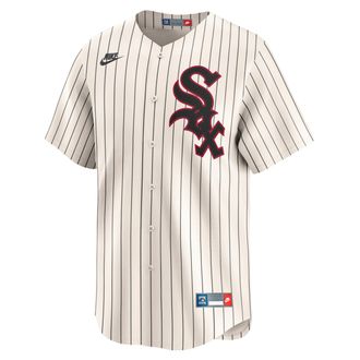 Nike Chicago White Sox Cooperstown Nike Mens Dri-FIT ADV MLB Limited Jersey in Black | CO2501JGCWS-A3F