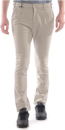 Daniele Alessandrini Jeans - Heren - Chinos - Grijs - W30 - Katoen - Broeken