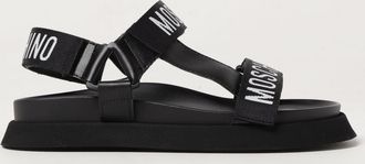 Moschino Sandalo Moschino Couture in nylon e pelle