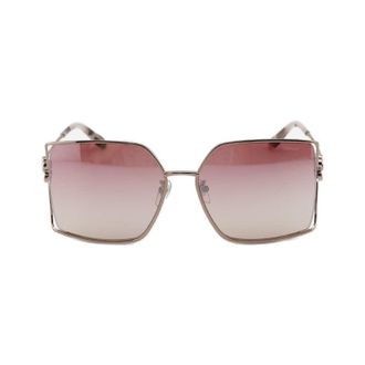 Chopard Square Full Rim Sunglasses - Rose gold