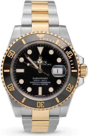 Rolex Pre-owned Rolex Submariner Date Automatic Chronometer Black Dial Mens Watch 116613LN