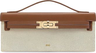 JW PEI Bria Top Handle Bag in Brown Canvas at Nordstrom