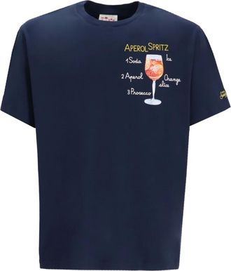 MC2 Saint Barth cotton T-shirt - men - Cotton - M - Blue