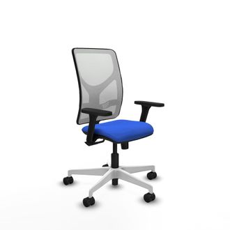 Piqueras y Crespo Silla Piqueras Y Crespo Motilla Blanco Soporte Lumbar Ajustable
